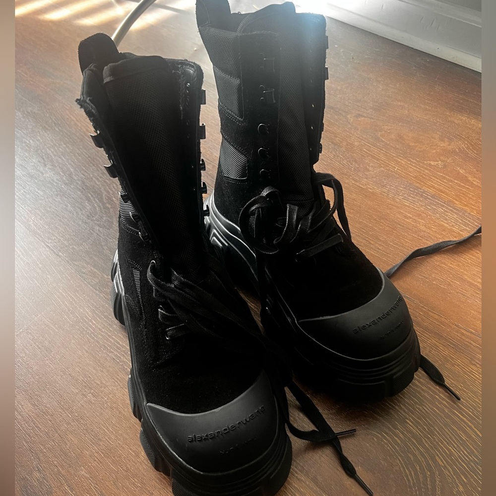 Alexander Wang Combat Boots